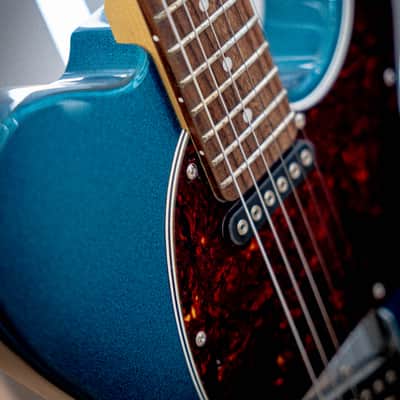 G&L Tribute ASAT Classic Emerald Blue RW image 5