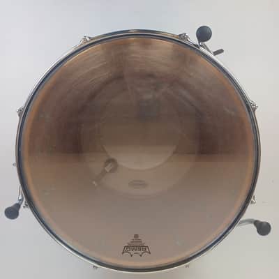 Slingerland 16x16"Chrome Over Wood Floor Tom Magnum Vintage 3ply Maple Drum 1970 image 7