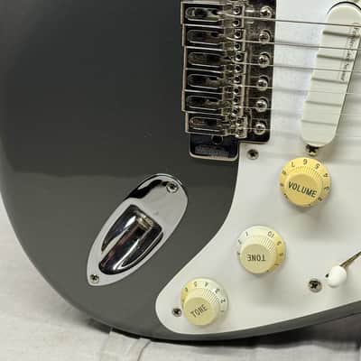 Fender USA Eric Clapton Stratocaster Guitar with Case 1998 - Pewter / Maple neck image 5