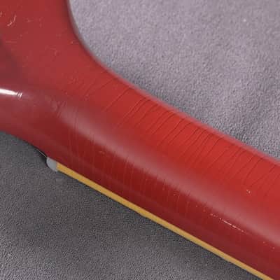 Gibson Firebird V 1963 Maestro Cardinal Red Light Aged image 21