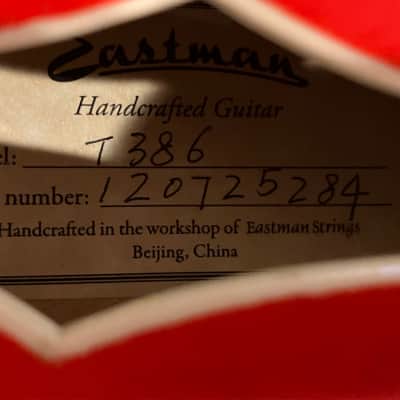 Eastman T386 2010s - Cherry image 3