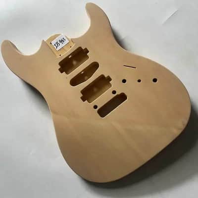 Solid Basswood HSH Guitar Body DIY Project image 1