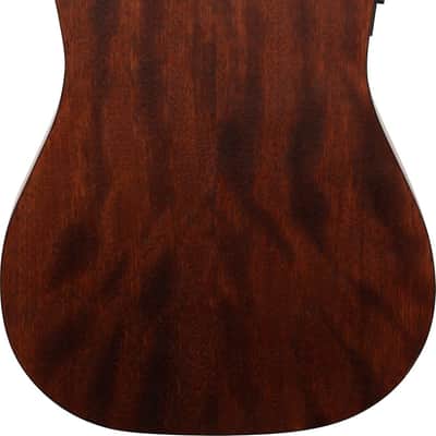 Ibanez AW54CE Artwood Traditional Acoustic-Electric Guitar, Open Pore Natural w/ Stand, Tuner, Bag, and Cable image 4