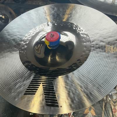 Zildjian K Custom Hybrid Hi-Hat Top Cymbal 13-1/4" image 2