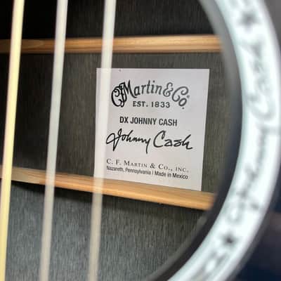 Martin DX Johnny Cash image 4