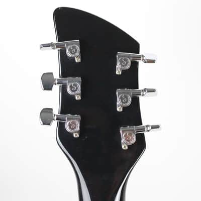 2006 Rickenbacker Colorado 650C Jetglo Black in Original Case Wide Neck Electric Guitar image 19