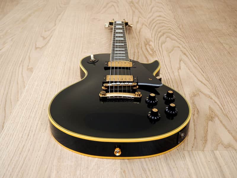 1981 Greco EG-500C Super Power Custom Black Beauty Electric Guitar