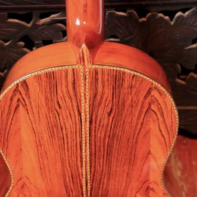 Solid Cedar + Brazilian Rosewood + Top Model From Suzuki Factory Japan + c.1978 + Nice Setup + Hard Case image 6