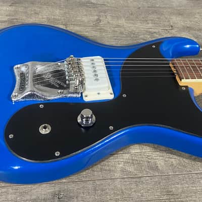 Mosrite 'The Ramones Model' 2005 - Metallic Blue - New Old Stock, Made in USA image 3