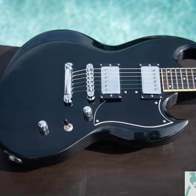 Edwards By ESP E-VP-85 Viper - Black - Made In Japan - SG Style