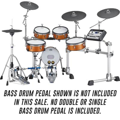 Yamaha DTX10K-M Real Wood Shell Finish w/ Mesh Heads. Amazing Kit, Top of the Line E-Drums by Yamaha image 2