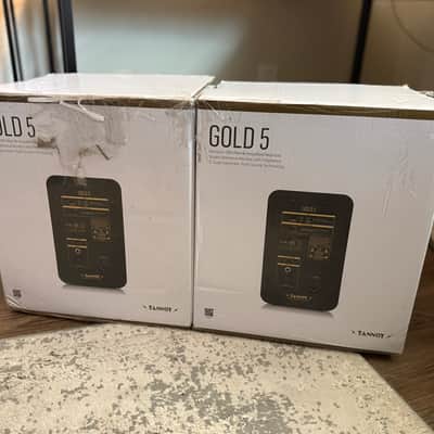 Tannoy GOLD 5 Dual-Concentric 5" Powered Studio Monitors (Pair) 2019 - 2020 - Black image 3