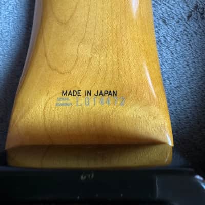 Fender Jazz Bass MIJ Made in Japan 1991-1992 3-Color Sunburst w/ Gig Bag image 12