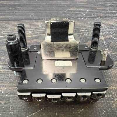 Ibanez ZR Tremolo Bridge Cosmo Black with ZPS2 Stabilizer Zero Point System image 10