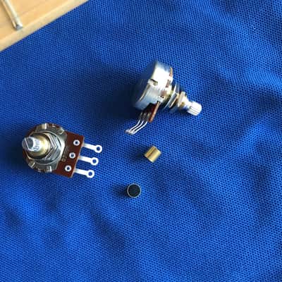 Reverse Control Fender Telecaster Wiring Kit PIO Tone Cap 250K Pots image 3