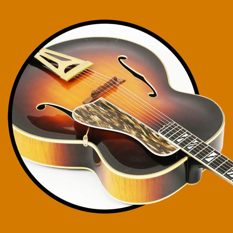 1947 Gibson Super 400 Acoustic Archtop Guitar - Absolutely Stunning Example with Case & Cover! Bild 1