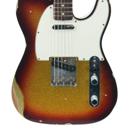 Fender Custom Shop 60 Telecaster Custom Relic 3 Color Sunburst Sparkle 2023 image 5