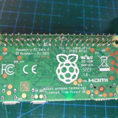Akai Sampler PiScsi Pi Zero W - internal installation - asembld V2.7 New! image 8