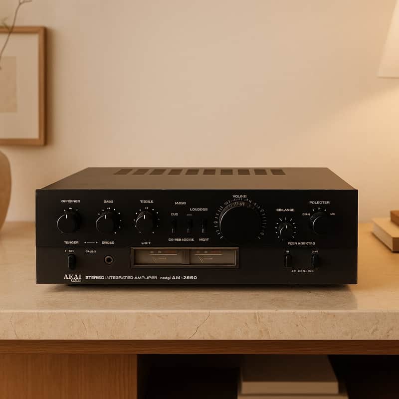 AKAI AM-2350 Rare Vintage MINT Amplifier Warranty Hi-Fi Stereo Phono 2x35W