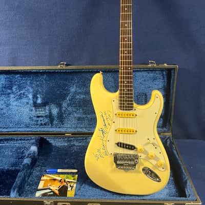 Fender Standard Stratocaster signed By Hughie Thomasson image 1