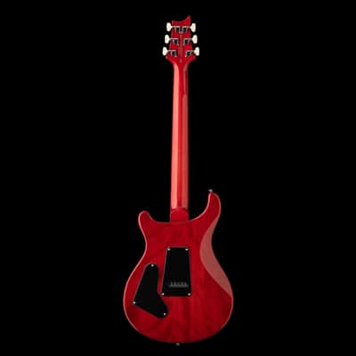 PRS SE Custom 24-08 Quilt Charcoal Cherry Burst With Gig Bag image 4