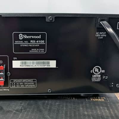 Sherwood RX-4105 2-Channel 100W AM/FM Digital Stereo Receiver image 14
