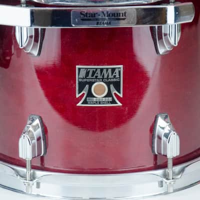 Used Tama Superstar Classic 10" X 8" Tom - Maple Red Lacquer image 2