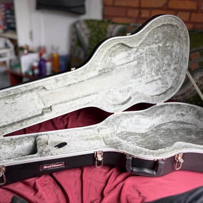 Road Runner RRMADN Molded Case Dreadnought Acoustic Hollowbody Semi-Hollow Electric Guitar image 5