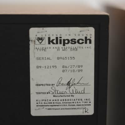 Klipsch Heresy II- Walnut image 5