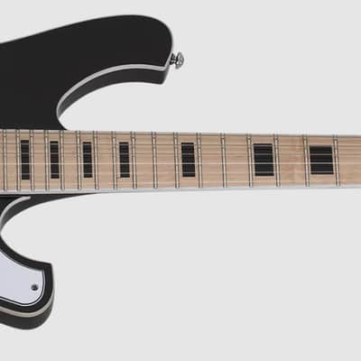 Schecter DIAMOND SERIES Stargazer-6 Gloss Black 6-String Electric Guitar image 4