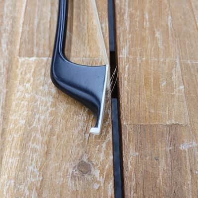 Presto 1/2 Size Carbon Fiber Bass Bow  Ebony image 9