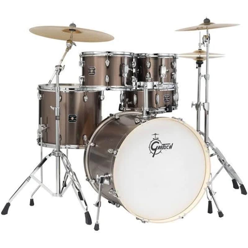 Gretsch Energy Series 10/12/16/22/5.5x14" 5pc Kit with Zildjian Cymbals and Extras! image 1