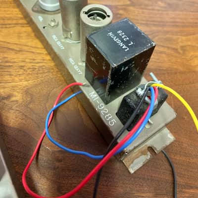 PAIR! - RCA MI-9285 tube microphone preamplifier c 1950’s mi-9285c langevin UTC original vintage USA micpre image 3