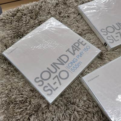 Toshiba SL-70 1/4" 7" Long Play 150 Sound Tape set of 5 image 2