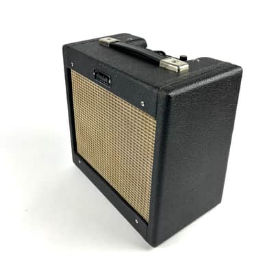 1964 Fender Champ Original Transition Black Tolex 5F1 ,1x8", Last of the super Balsy top loaders!! image 2