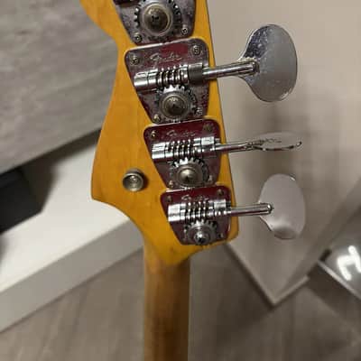 1966 Fender Jazz Bass – Vintage Original | Stunning Aged Sunburst Refinish image 12