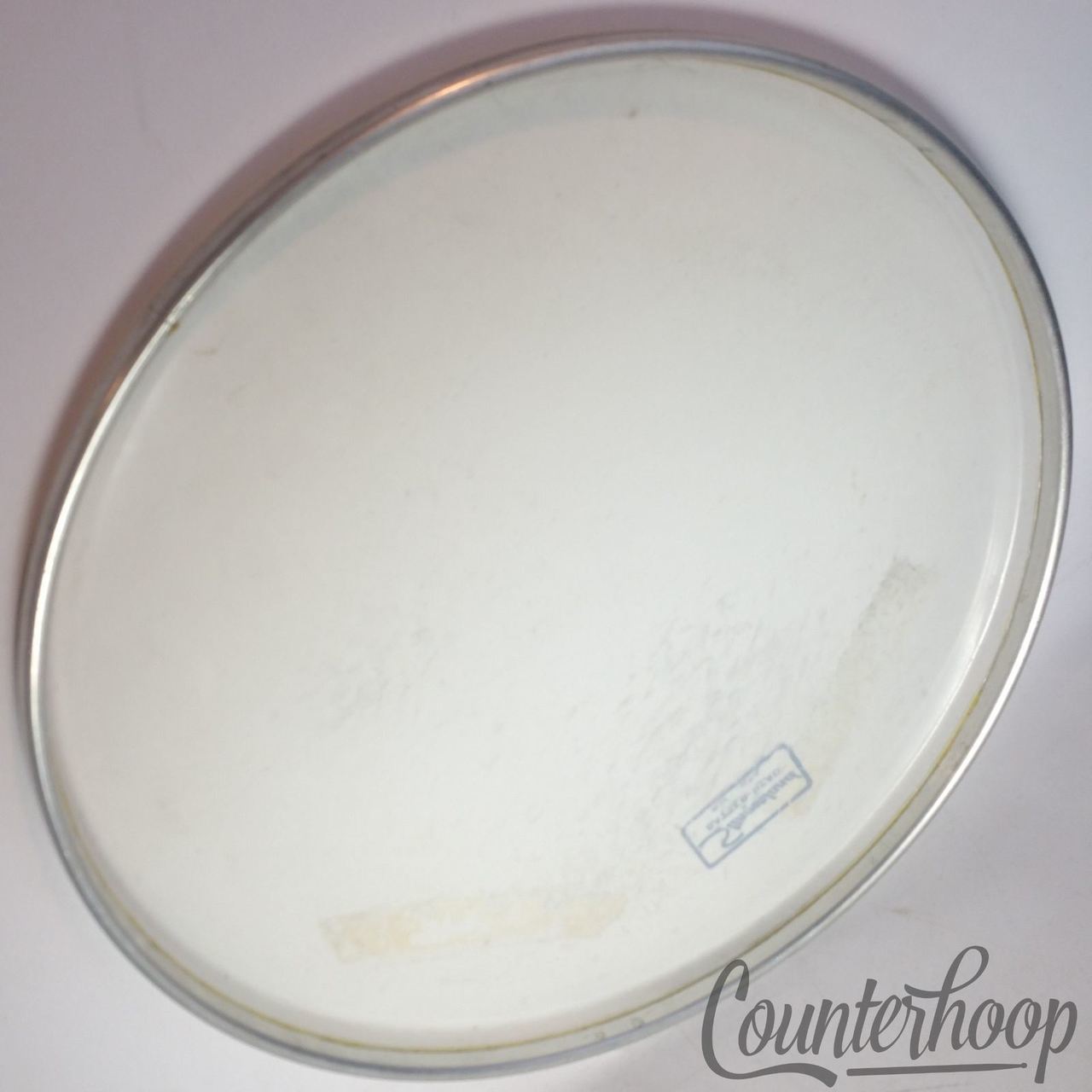 Slingerland 13" Sound King Drum Batter Head Made In USA Vintage 60s Opaque White — main photograph