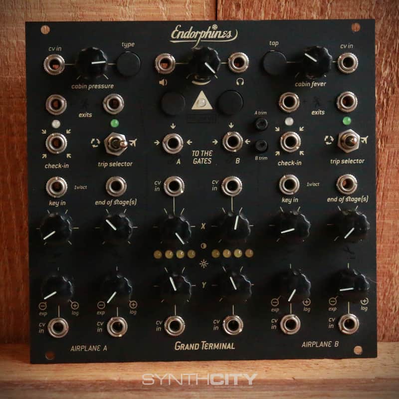Endorphin.es Grand Terminal Eurorack Synth Module 2016 - Present - Black image 1