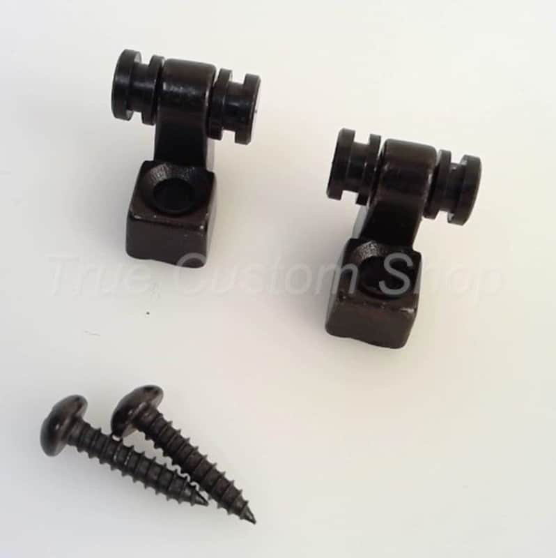 True Custom Shop® BLACK Modern Roller String Tree Guide for Fender Telecaster & Stratocaster image 1