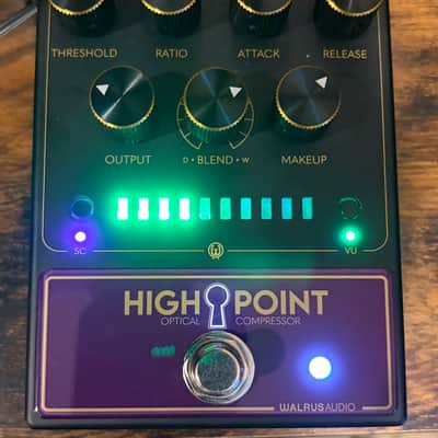 Walrus Audio Highpoint Analog Optical Compressor 2026 - Present - Black image 5