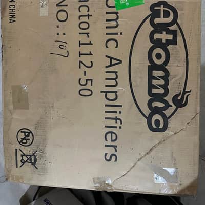 Atomic - Reactor 112-50 - Powered Tube Guitar Cabinet for Modelers - 50-Watt - NEW image 2