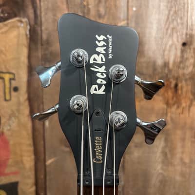 Warwick Rockbass Corvette Basic 4 2010s - Nirvana Black image 7