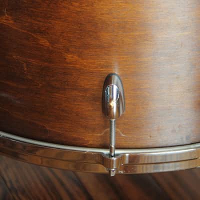 Yamaha Maple Custom Absolute - vintage black 18" floor tom image 18