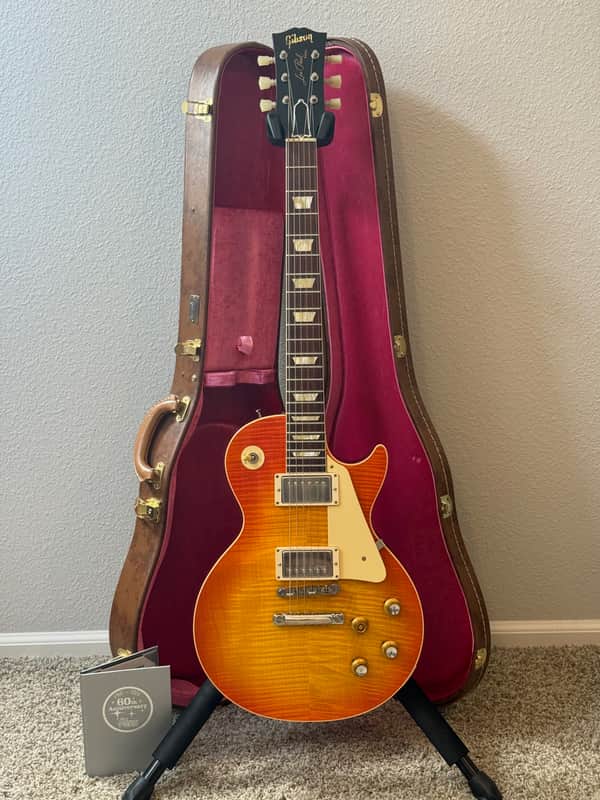 Gibson Custom 60th Anniversary 1960 Les Paul Standard "CME Spec" Orange Lemon Fade VOS w/60 V2 Neck image 1