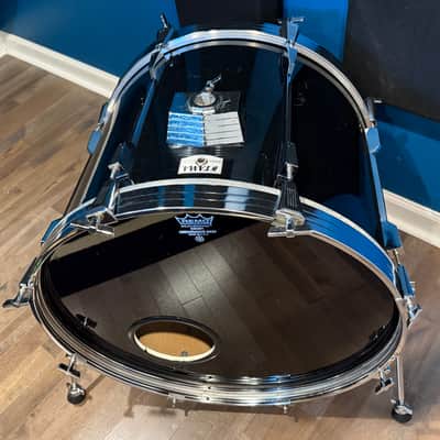 Tama Rockstar DX Bass Drum 22" x 16" Japan Black Remo Aquarian Free Shipping image 2