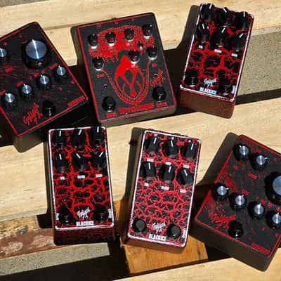 Goliath FX The Hornburg Bass Fuzz & Distortion 2026 - Black & Red image 3