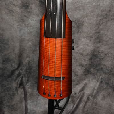 NS Design NXT4 Left-Handed Electric Double Bass - Satin Sunburst image 1