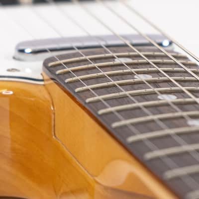 2012 MIJ Fender Telecaster Natural w/ 3-Saddle Bridge, Padded Gigbag image 10