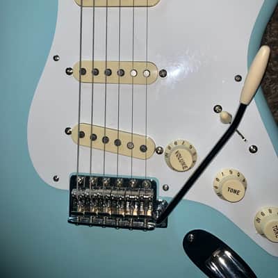 2018 Fender Classic Series '50s Stratocaster   electric guitar  daphne blue image 4