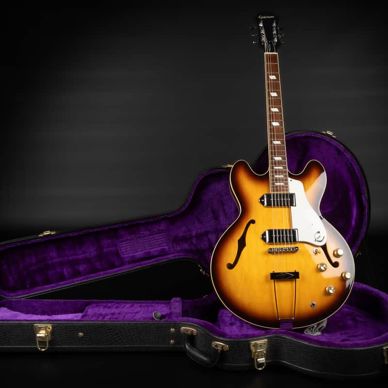 2002 – 2019 Epiphone Elitist 1965 Casino Reissue Vintage Sunburst